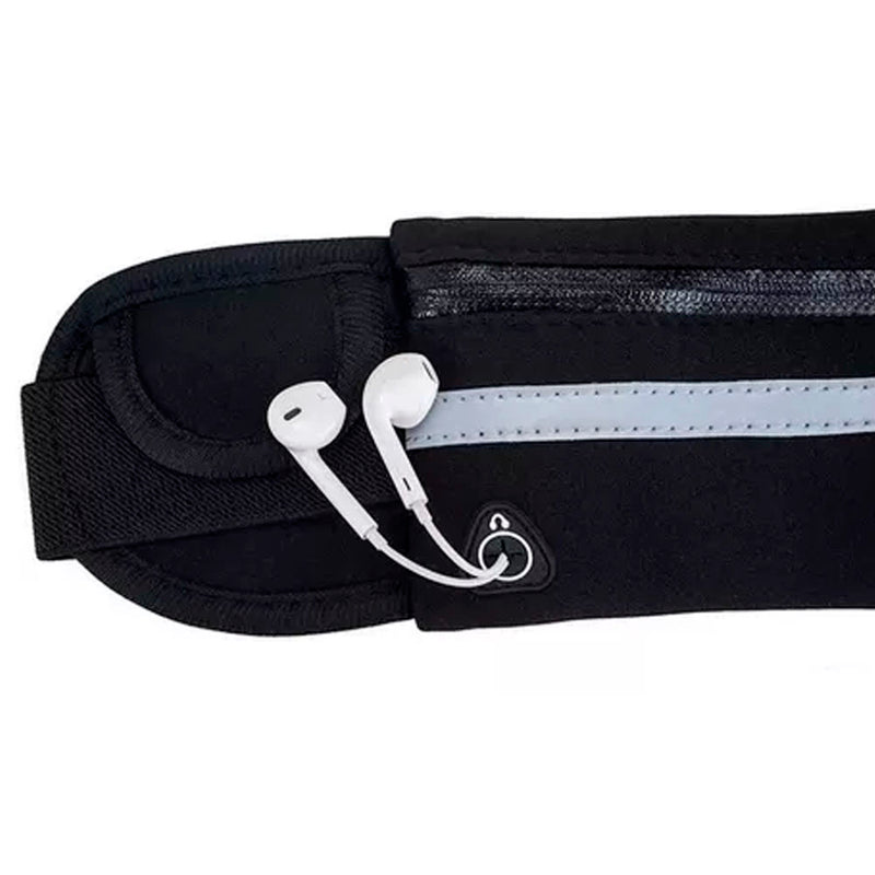 POCHETE FITNESS PRETA CORRIDA PORTA CELULAR