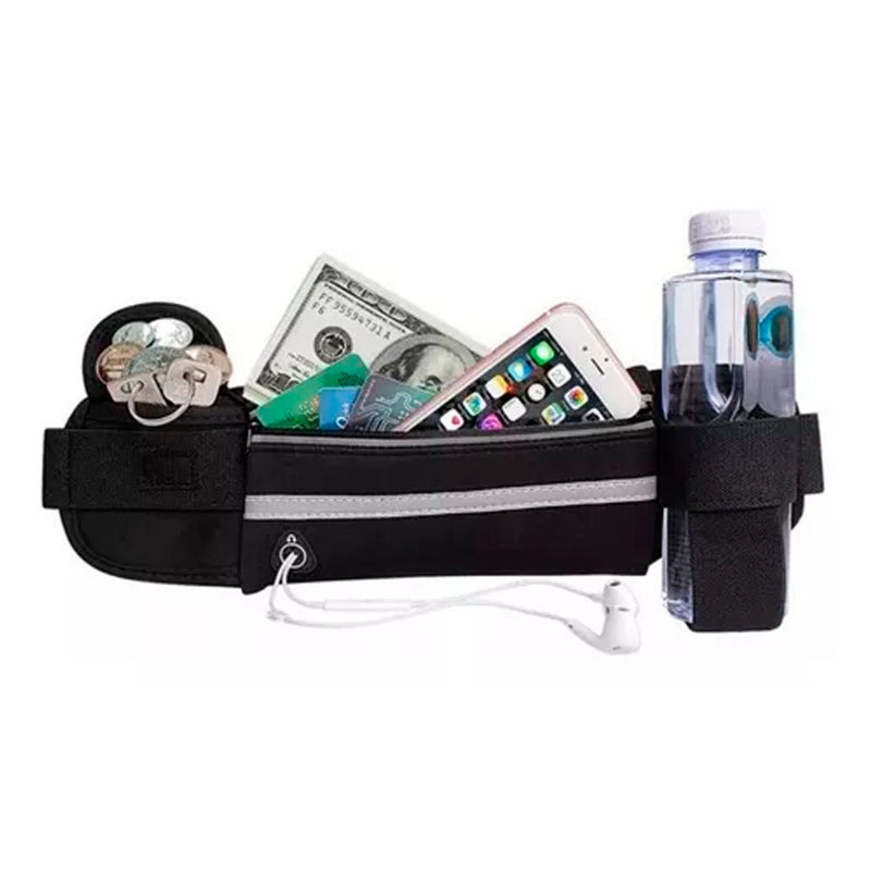POCHETE FITNESS PRETA CORRIDA PORTA CELULAR