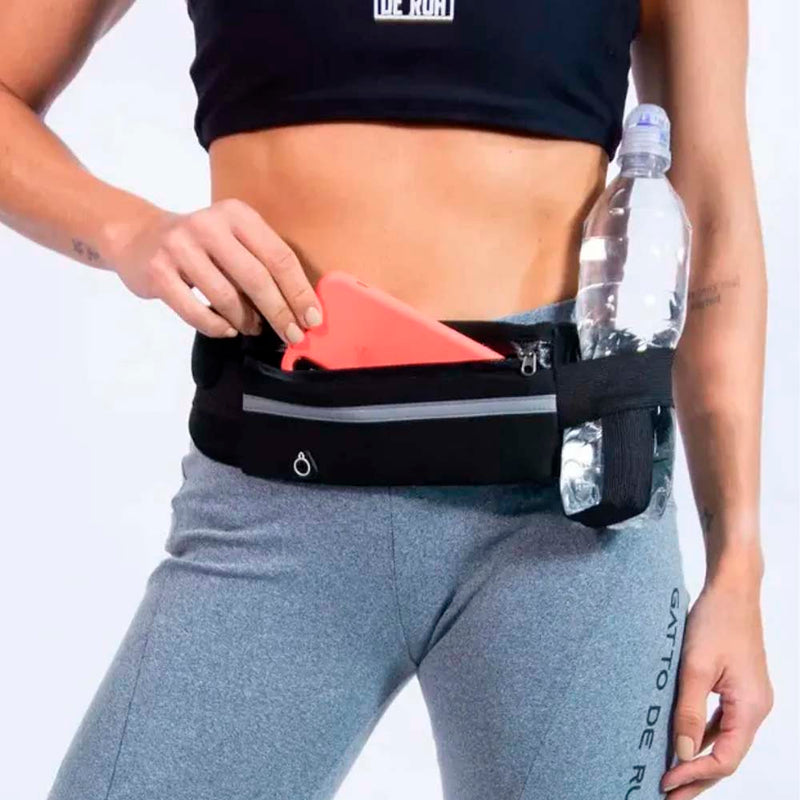 POCHETE FITNESS PRETA CORRIDA PORTA CELULAR