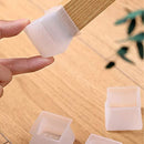 KIT 4 PROTETOR PÉ DE CADEIRA POLTRONA SOFÁ ANTI RISCO ANTI RUÍDOS DE SILICONE