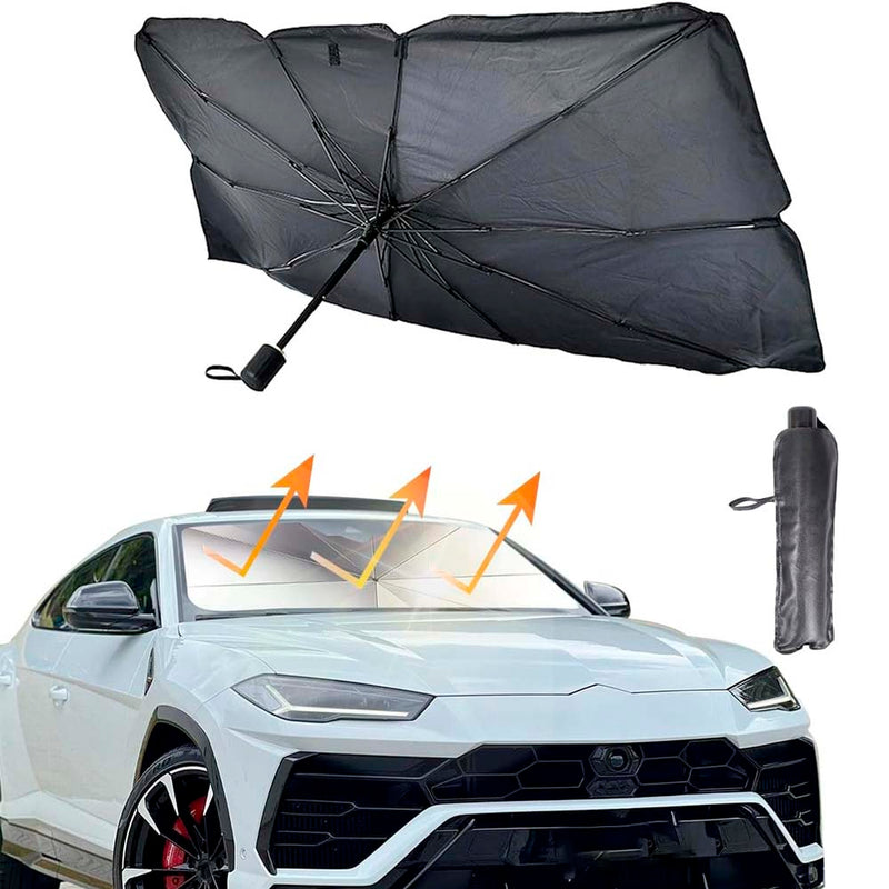 QUEBRA SOL PORTÁTIL PARA-BRISA DE CARRO GUARDA SOL COM ISOLAMENTO TÉRMICO PROTEÇÃO SOLAR UV