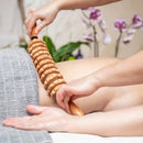 Rolo Bastão Massageador Manual Espiga Madeira Maderoterapia