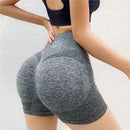 Short Cintura Alta Treino Esportivo Yoga Academia Musculação Ginástica