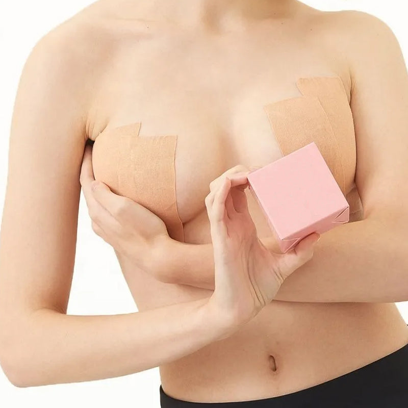 Sutiã Adesivo Fita Levanta Peito Seios Mamas Fita Boob Up 5 Metros