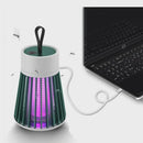 Luminária Lâmpada LED com Alça Repelente Elétrico Armadilha Luz Ultravioleta Mata Mosquito Inseto Pernilongo